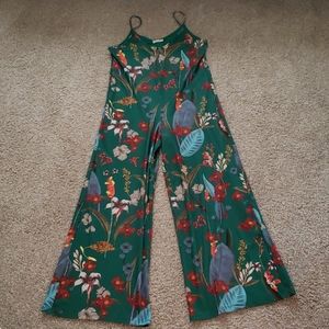 Zara Floral Jumpsuit M